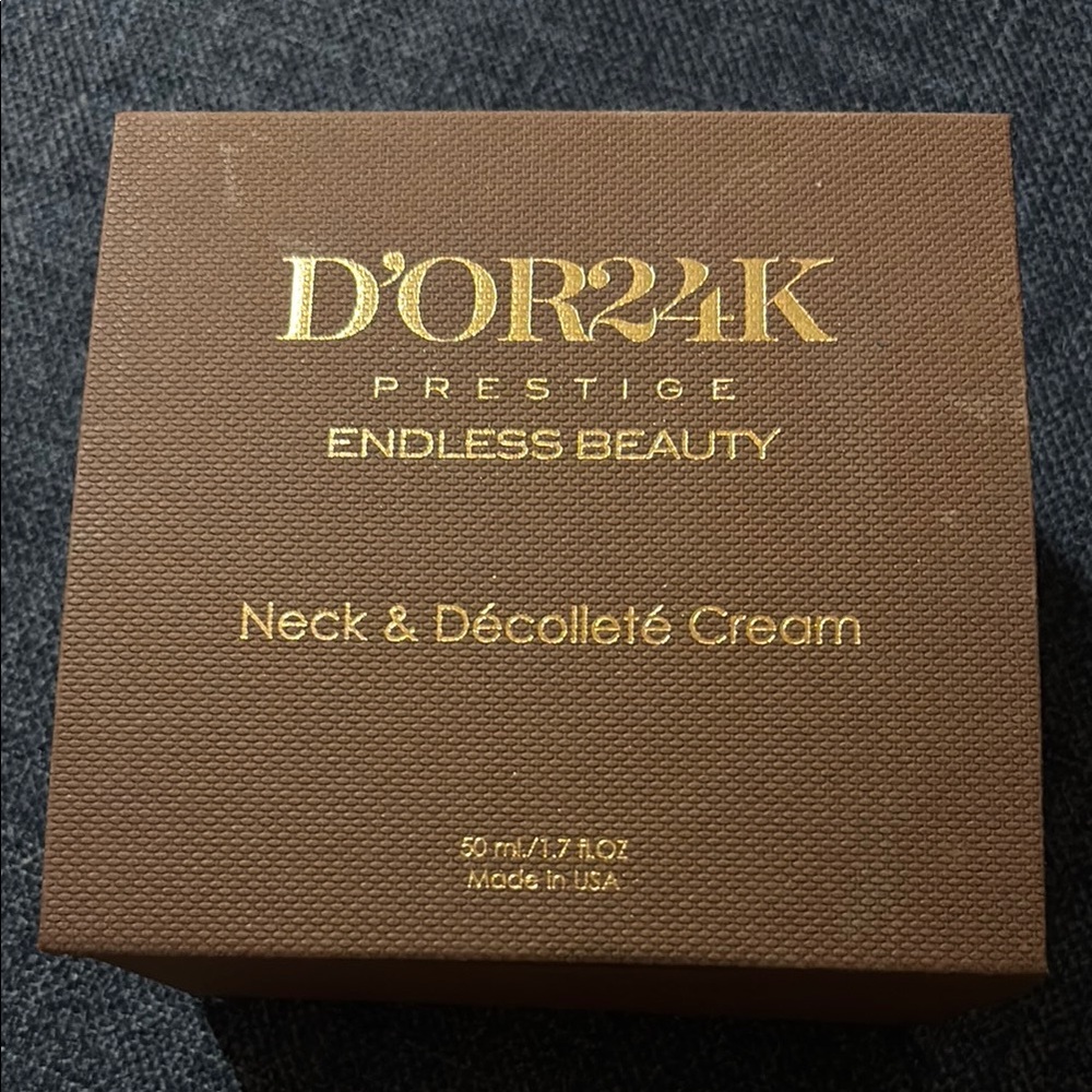 Dor Prestige Neck & Décolleté Cream 1.7 fl oz BNIB Comes w COA